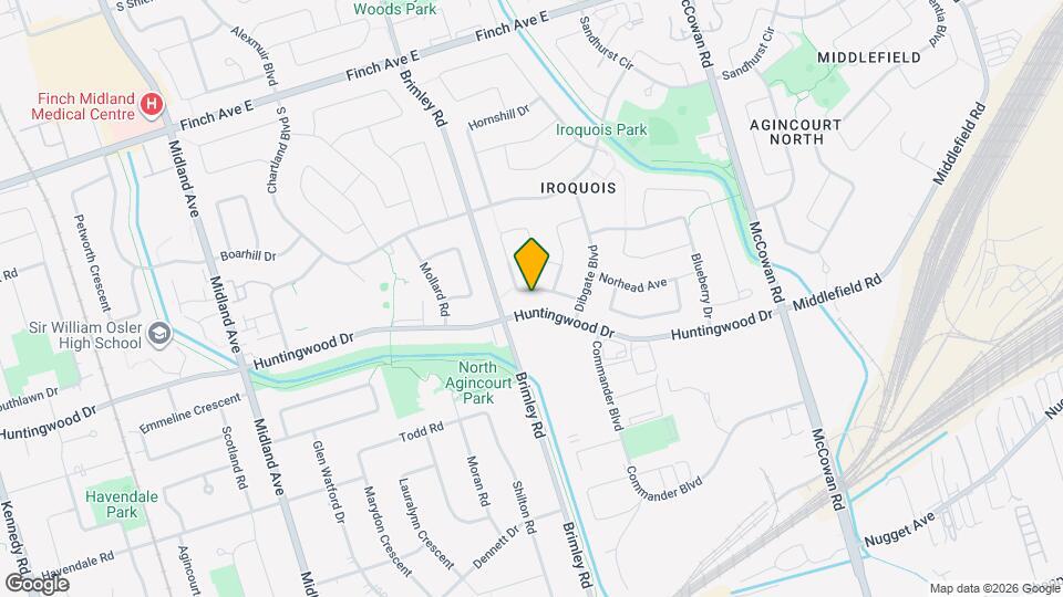 34 Broomfield Dr Map and Location Details
