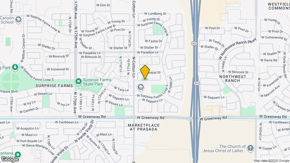 17025 W Marconi Ave Map and Location Details