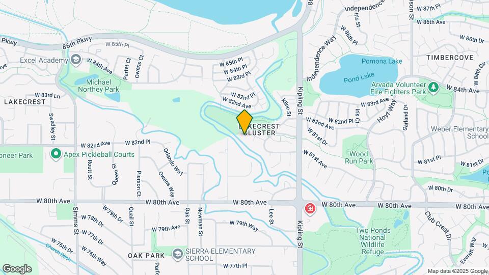 10460 W 81st Pl Map and Location Details