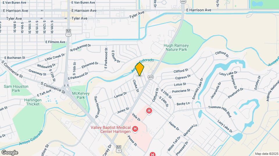 1622 Henderson St Map and Location Details