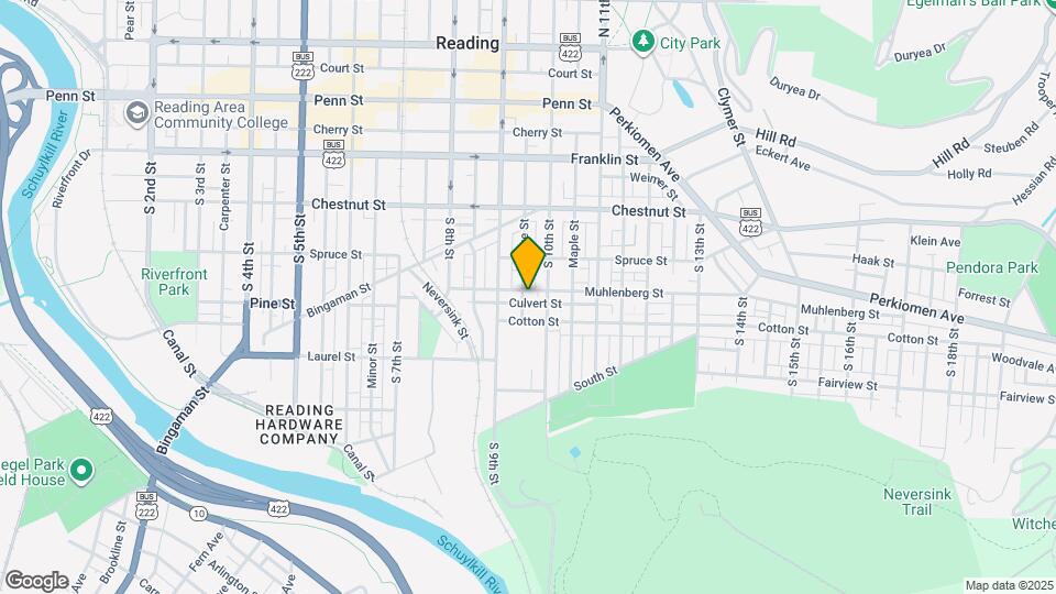 940 Muhlenberg St Map and Location Details