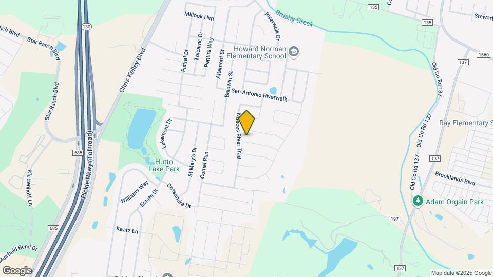 104 Denton Dr Map and Location Details