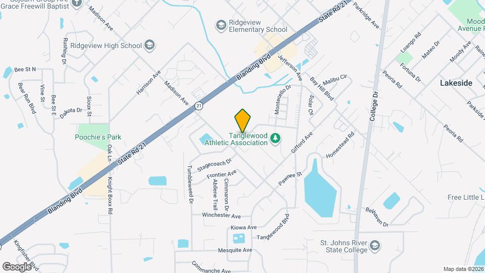1281 Independence Dr Map and Location Details