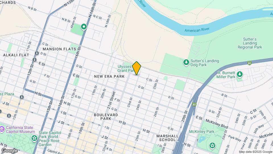 300 23rd St Map and Location Details