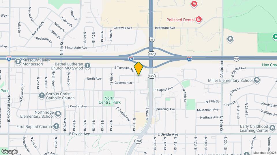 1069 E Turnpike Ave Map and Location Details
