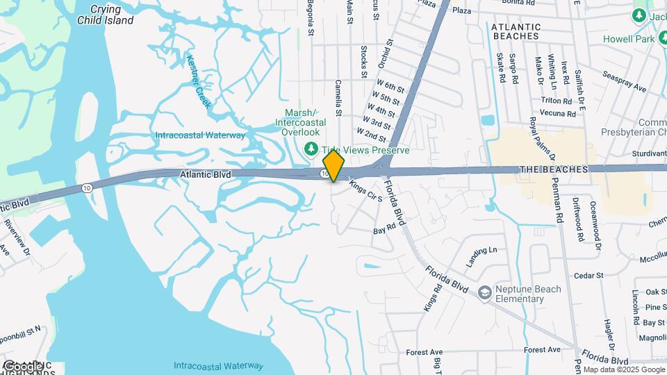 2505 Waters Edge Dr Map and Location Details