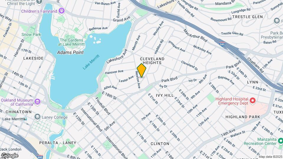 321 Athol Ave Map and Location Details
