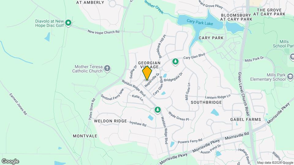 128 Naperville Dr Map and Location Details