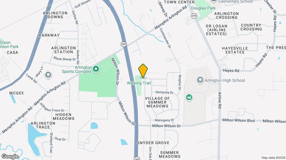 5491 Milton Ridge Dr Map and Location Details