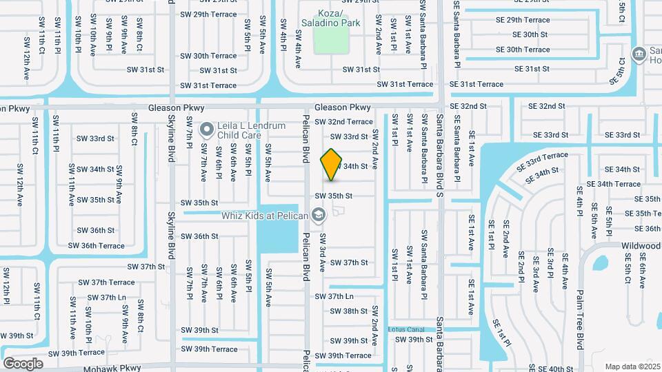 242 SW 34th Terrace Map and Location Details