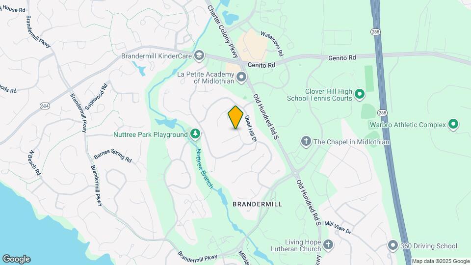 13600 Fox Chase Terrace Map and Location Details