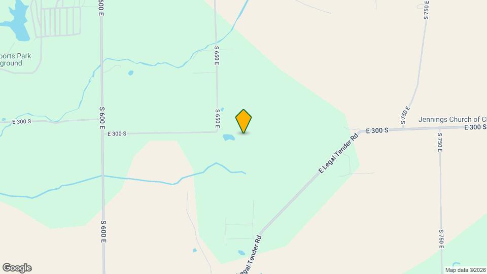 12001 E 300 S Map and Location Details