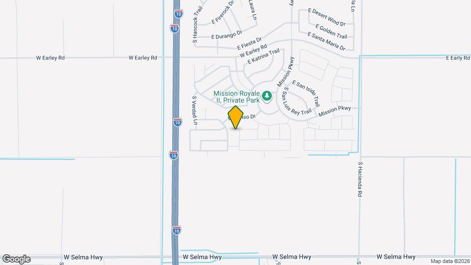 349 Savannah Ln Map and Location Details