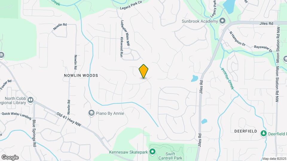 2616 Myrtlewood Ln NW Map and Location Details