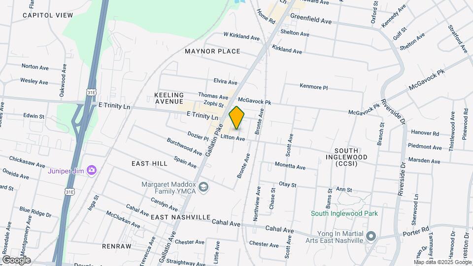 2905a Davis Ave Map and Location Details