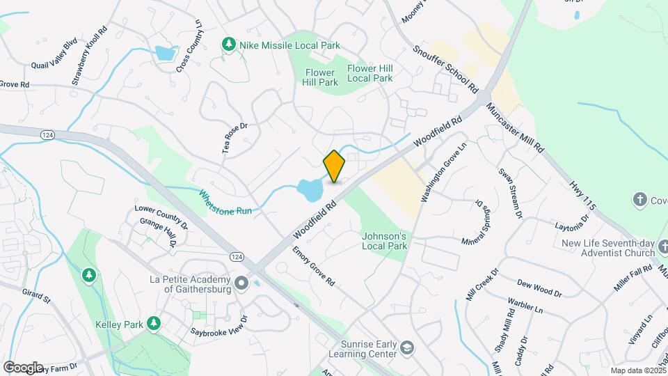 18300 Streamside Dr, Unit 103 Mapa y Detalles de la Ubicación