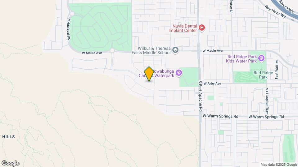 7079 Garnet Crest Ct Map and Location Details
