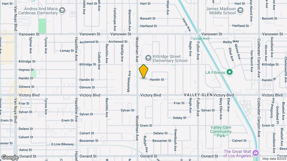 6464 Woodman Ave, Unit 109 Mapa y Detalles de la Ubicación
