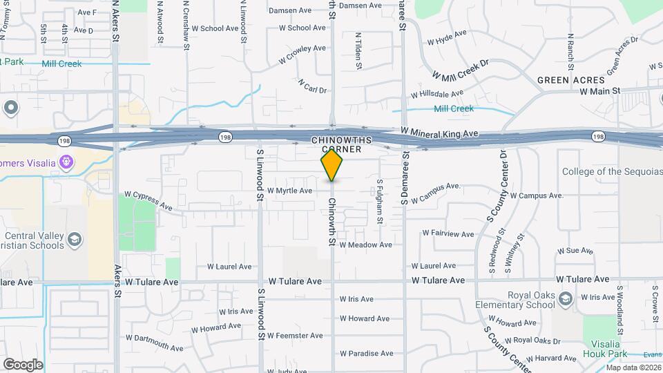 627 S Chinowth St, Unit 627 S Chinowth St - Visalia, CA 93291 Map and Location Details