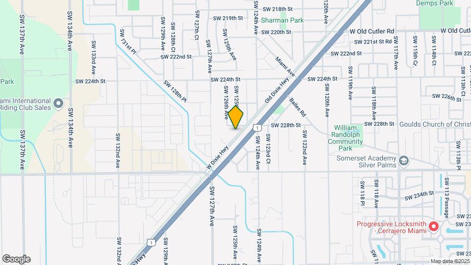 22830 Old Dixie Hwy Mapa y Detalles de la Ubicación