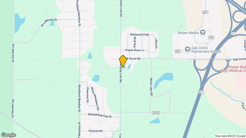 313 Deerfield Dr Map and Location Details