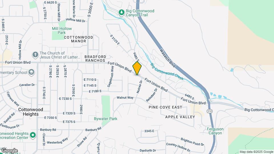 3308 East Fort Union Blvd Map and Location Details