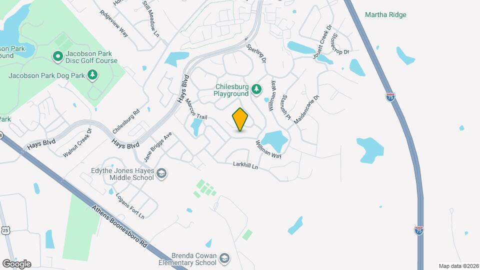 4613 Marcus Trail Map and Location Details