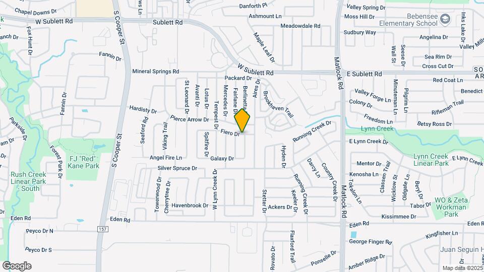 6496 Eldorado Dr Map and Location Details