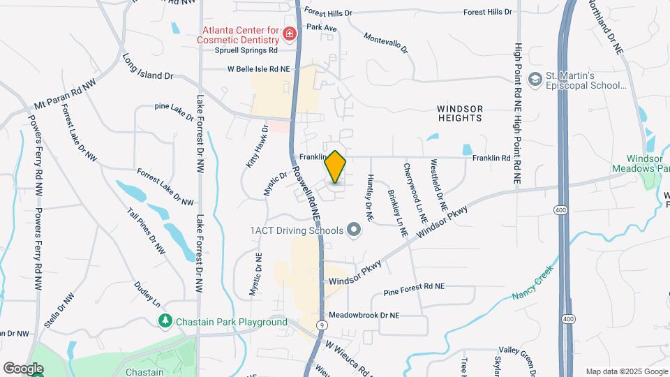 4220 Deming Cir Map and Location Details