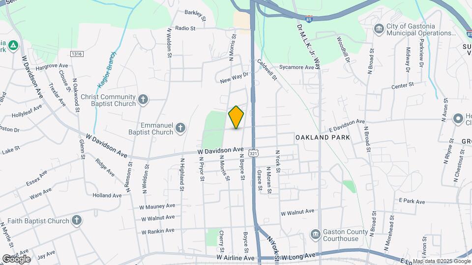 505 W Norment Ave Map and Location Details