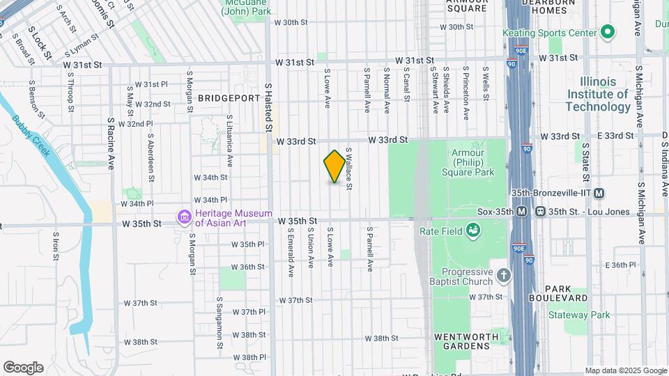 3409 S Lowe Ave, Unit Garden Map and Location Details