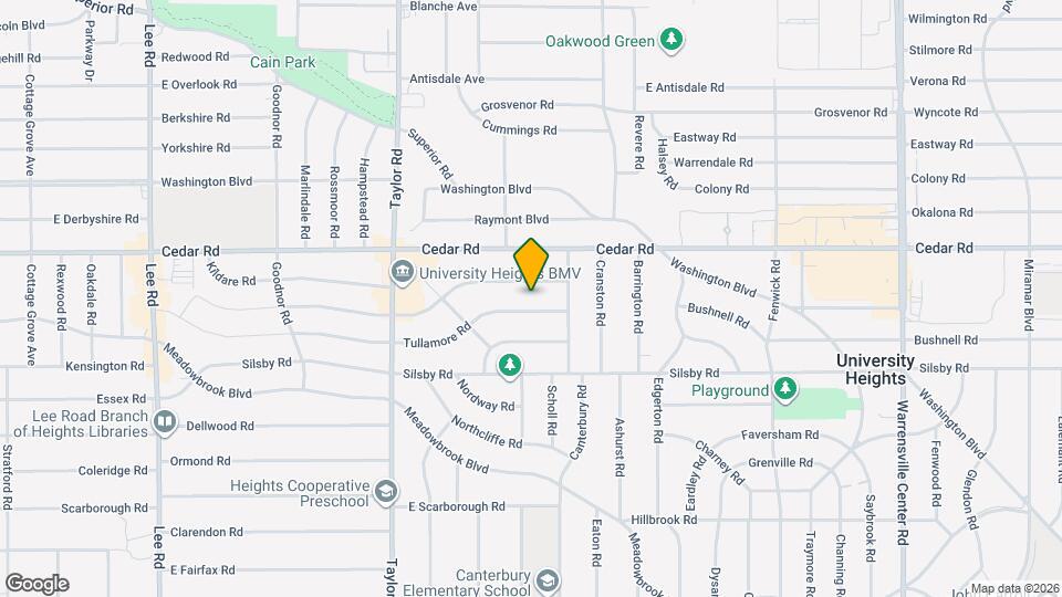 3601 Tullamore Rd Mapa y Detalles de la Ubicación