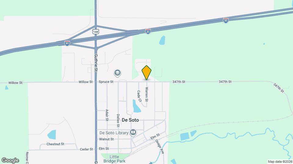 1015 Warren St Map and Location Details