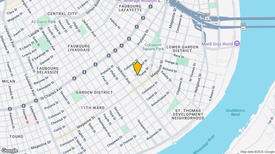 1201 Josephine Dr Mapa y Detalles de la Ubicación