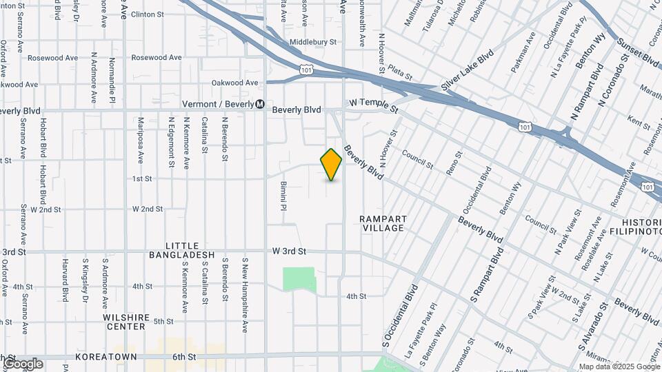 132 Westmoreland Ave Map and Location Details