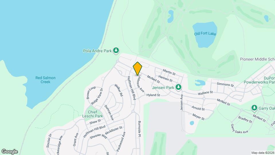 1891 Johnson Ave Map and Location Details