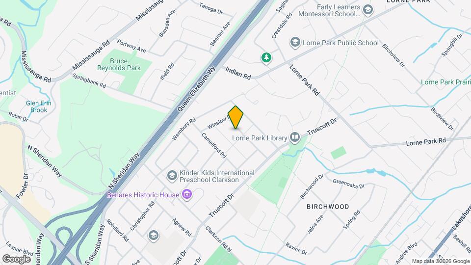 1532 Merrow Rd Map and Location Details
