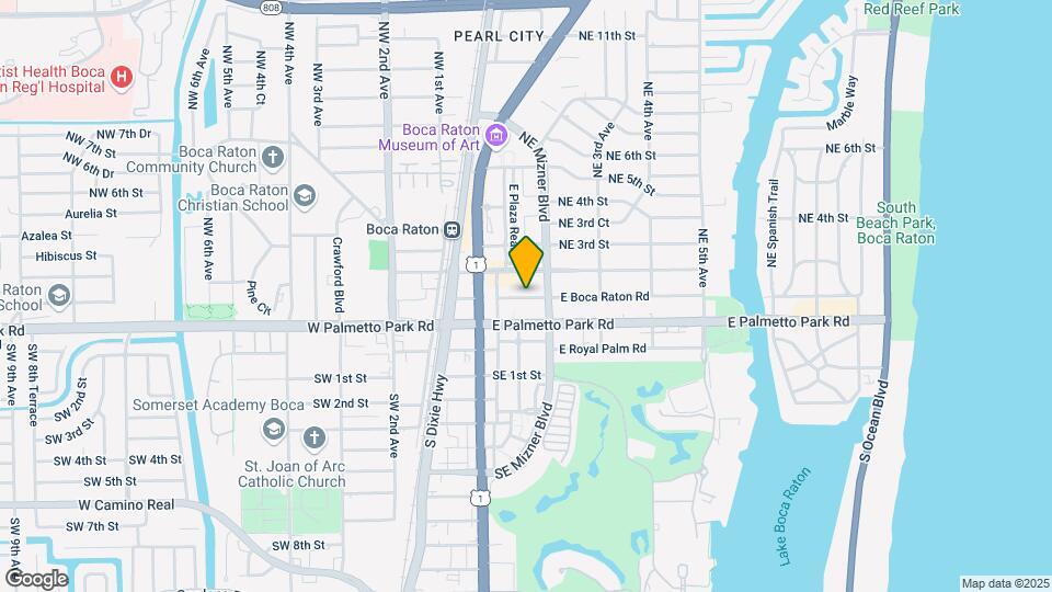 155 E Boca Raton Rd, Unit 715 Map and Location Details