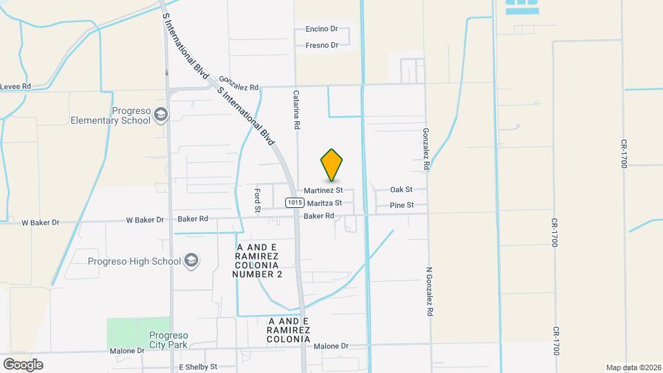 1015 Martinez St Map and Location Details