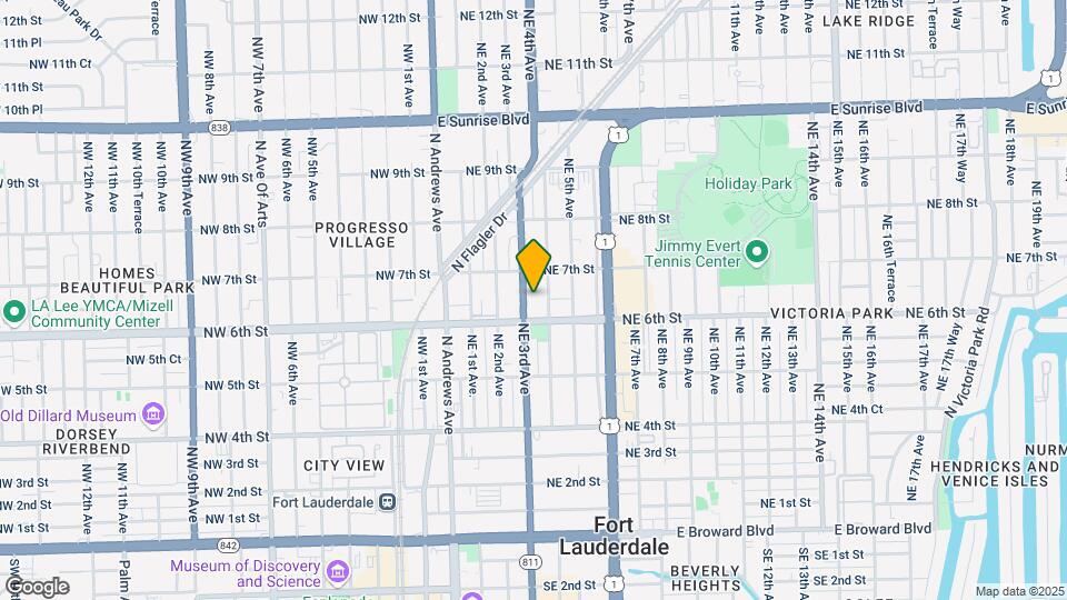 618 NE 3rd Ave Mapa y Detalles de la Ubicación