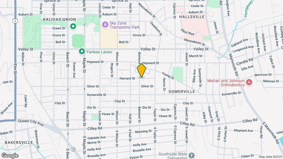 189 Belmont St Map and Location Details
