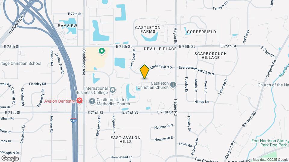 7414 Sedgewick Wy Map and Location Details