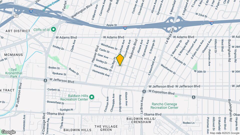 2811 Cloverdale Ave-Unit -2811 Map and Location Details