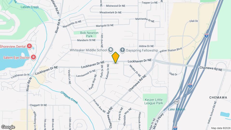 1614 Lockhaven Dr NE Map and Location Details