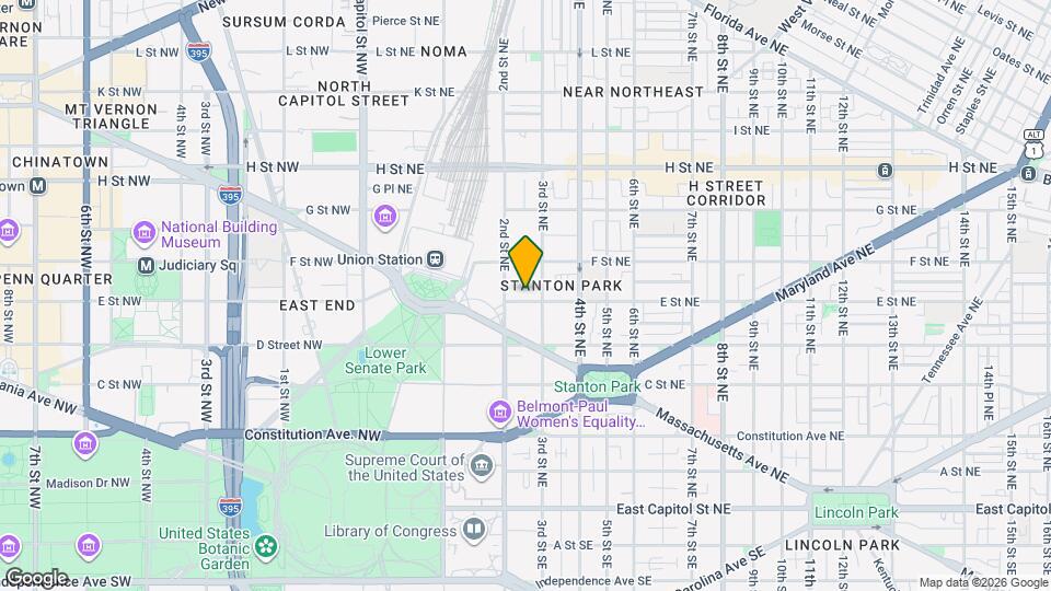 222 1/2 E Street NE-SI ID1587659P, Unit SI ID1587659P Mapa y Detalles de la Ubicación
