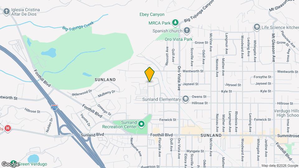 8561 Kyle St Map and Location Details