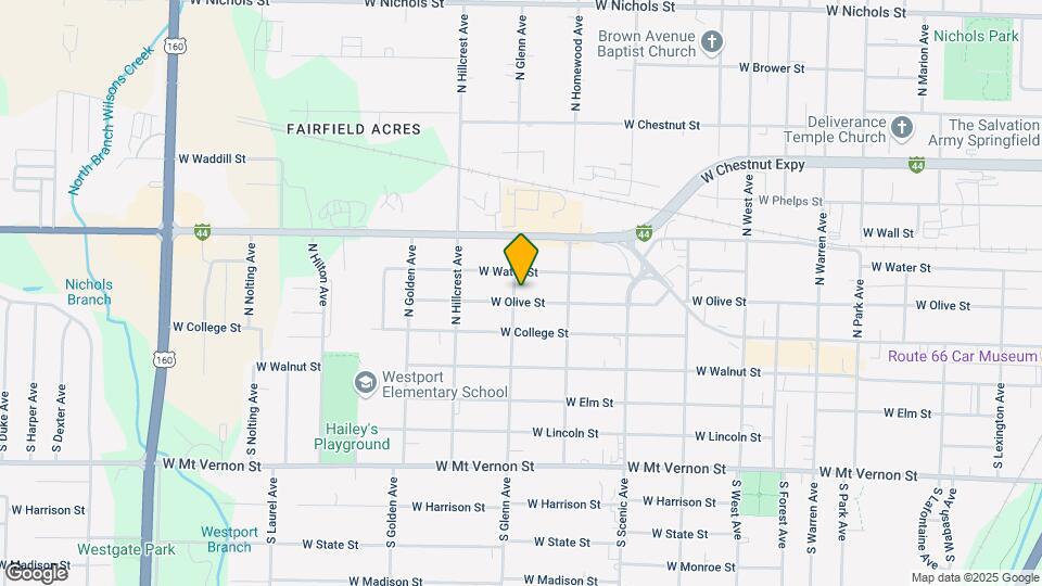 2853 W Olive St Map and Location Details
