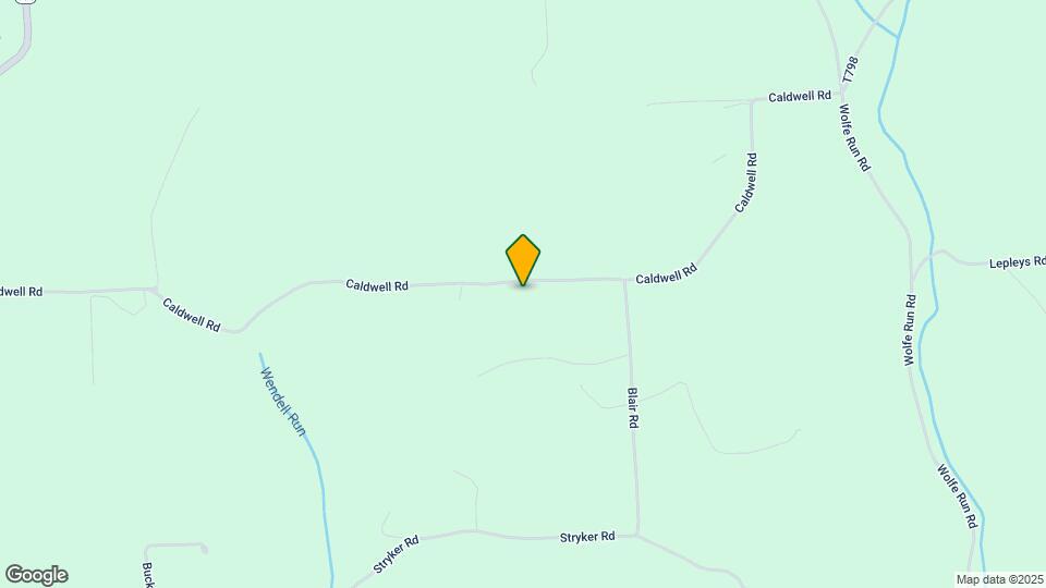 889 Caldwell Rd Map and Location Details