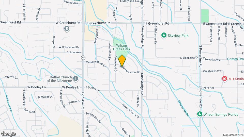 521 Stony Meadow Dr Map and Location Details