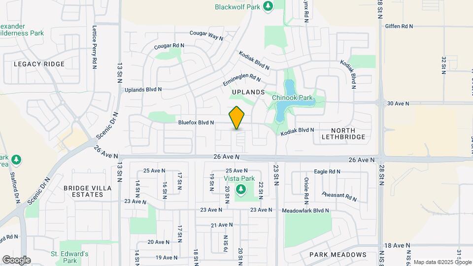 85 Foxbend Crescent N Map and Location Details